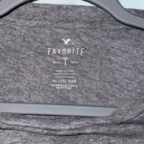 American Eagle oversized long sleeve tee - Picture 3 of 3